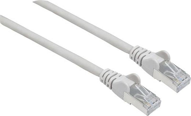 B-Ware Intellinet Rj45 Netzwerk Anschlusskabel Cat 6a S/Ftp 30 M Grau