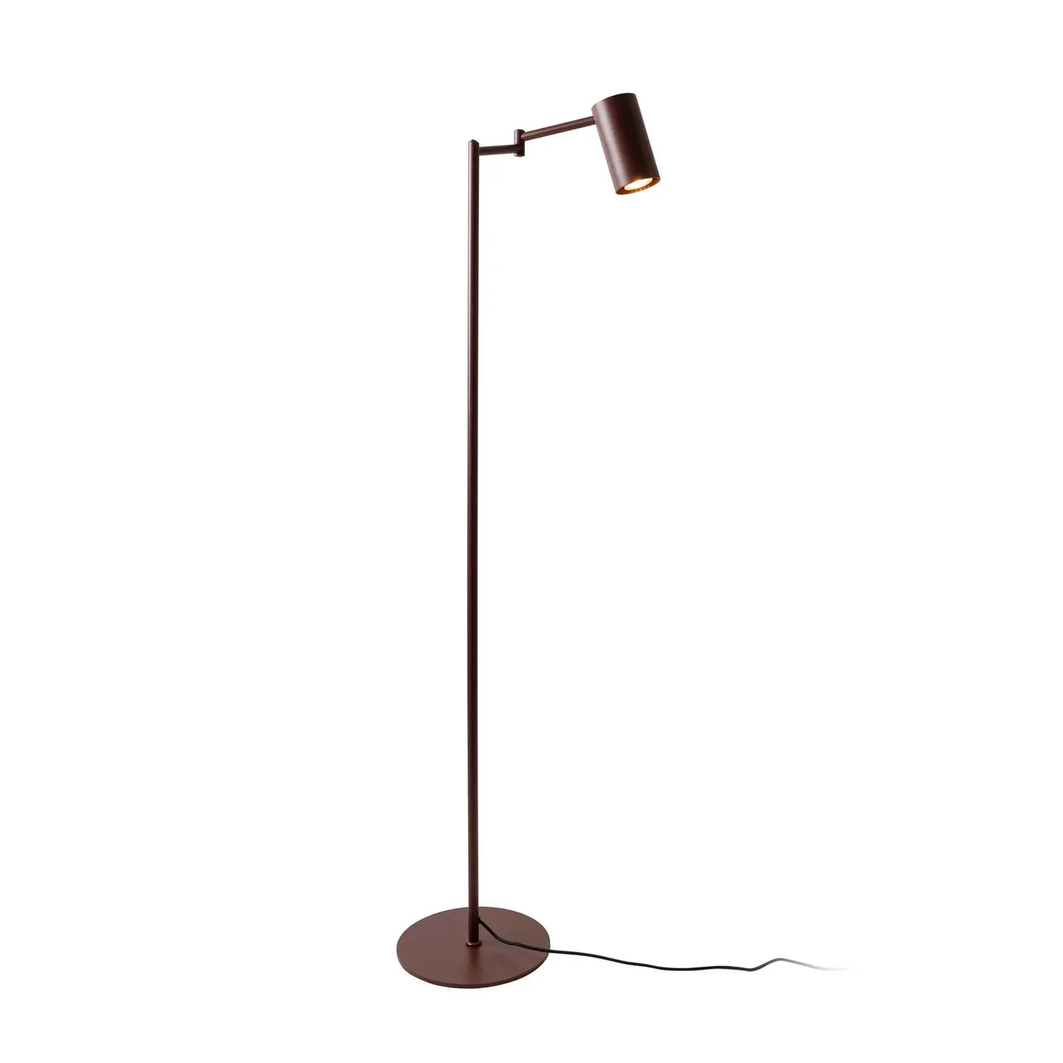 B-Ware It's About Romi Stehlampe Stehleuchte Bilbao Eisen Dunkelrot 154 Cm Gu10 Led