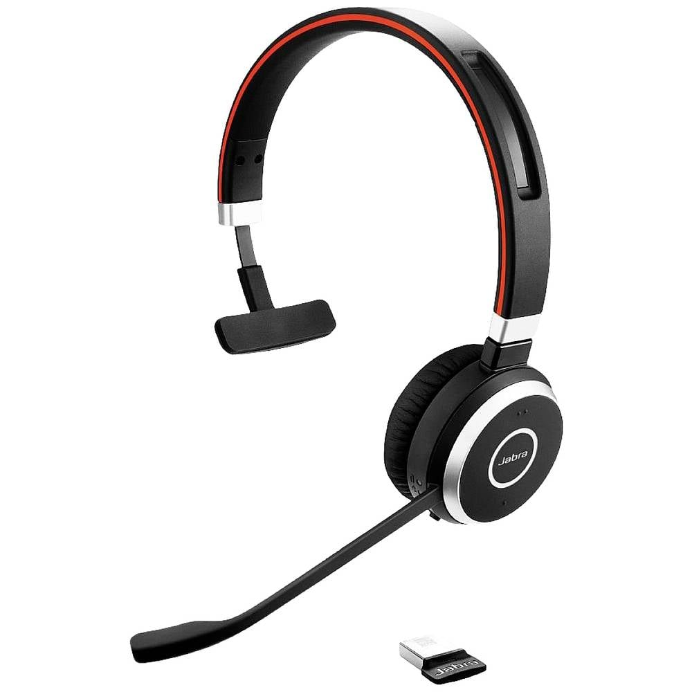 B-Ware Jabra Evolve 65 Se Ms Mono Headset Kopfhörer On Ear Büro Headset Wireless