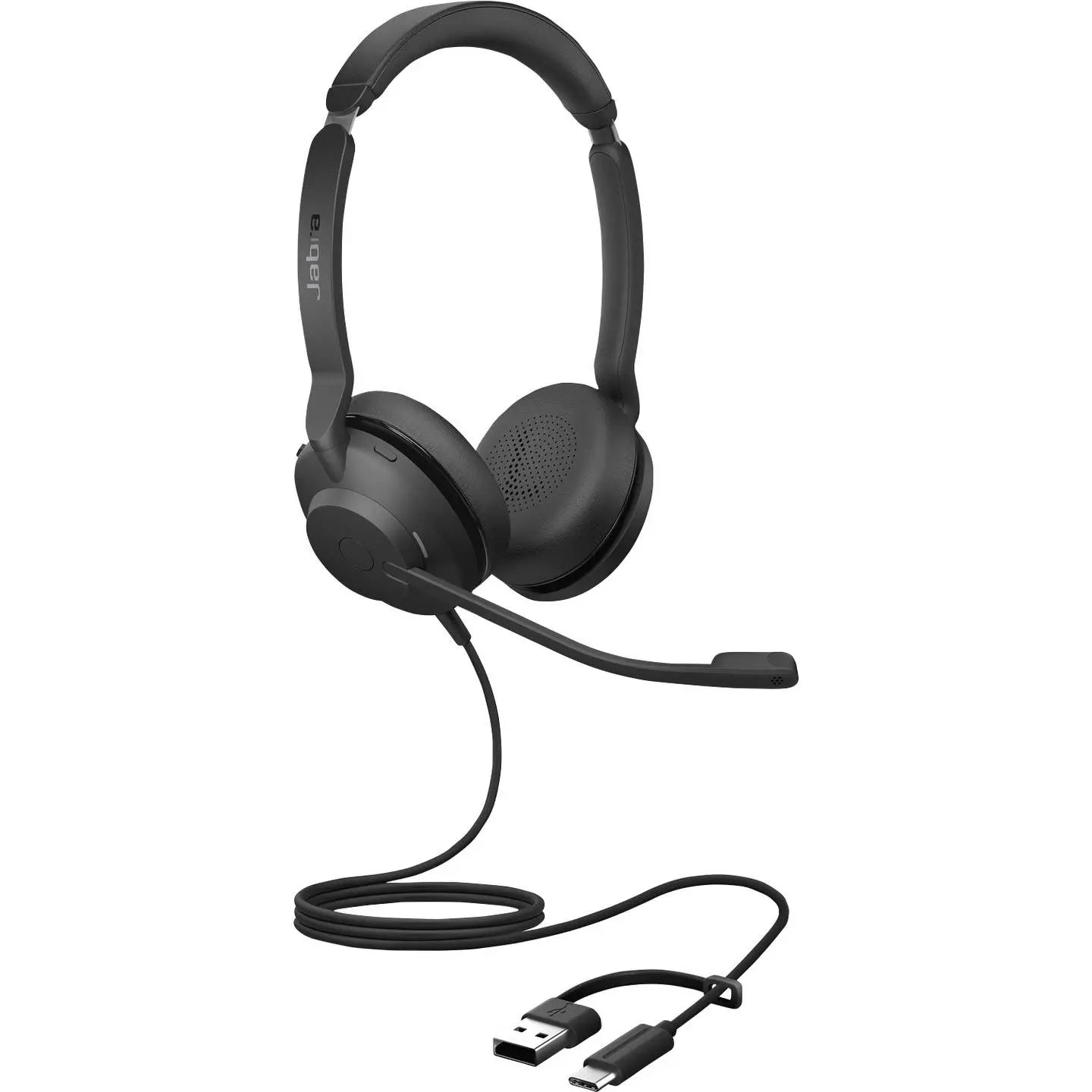 B-Ware Jabra Headset Kopfhörer Evolve2 30 Se On Ear Kabelgebunden Stereo Schwarz Usb