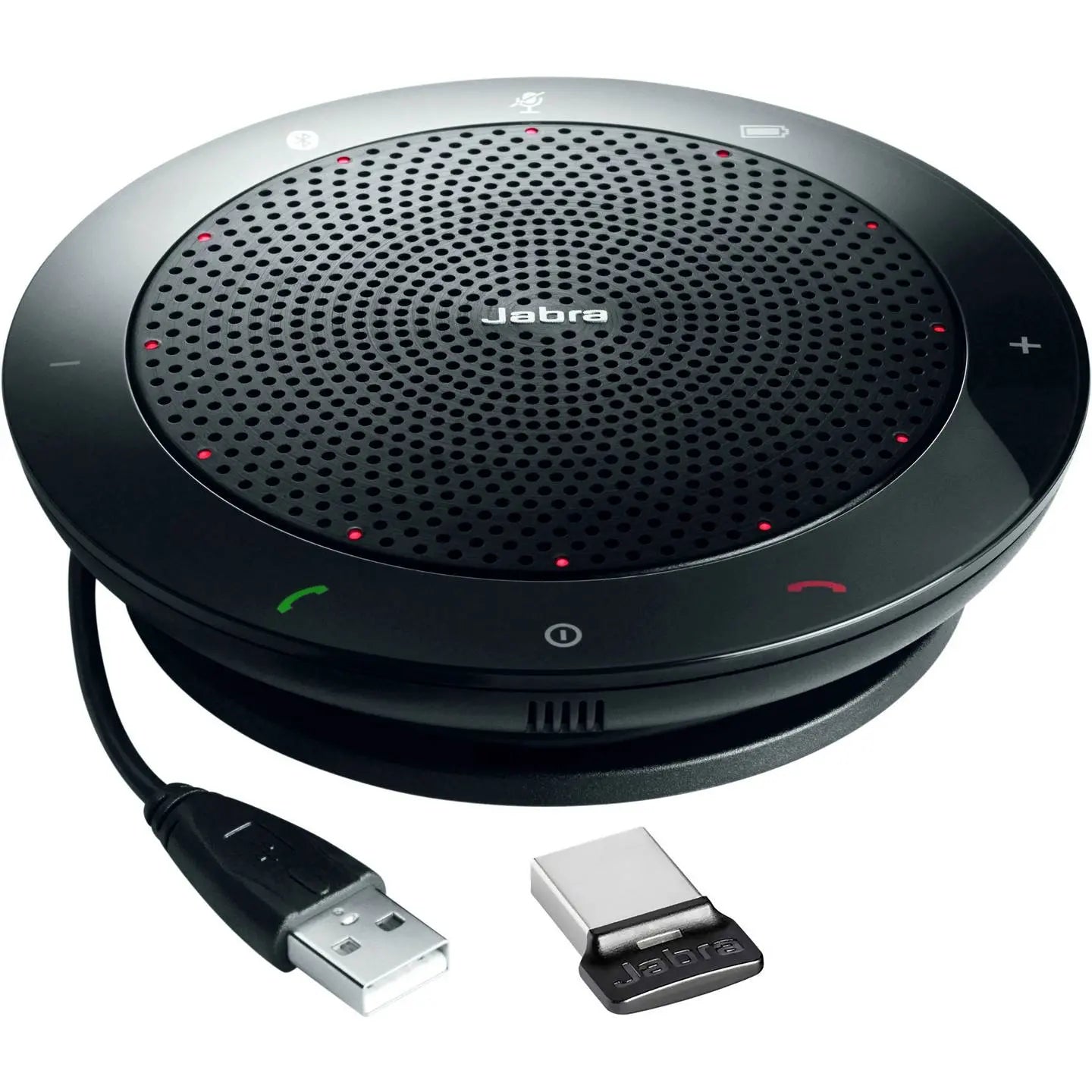 B-Ware Jabra Konferenzlautsprecher Freisprecheinrichtung Speak Schwarz Bluetooth Usb