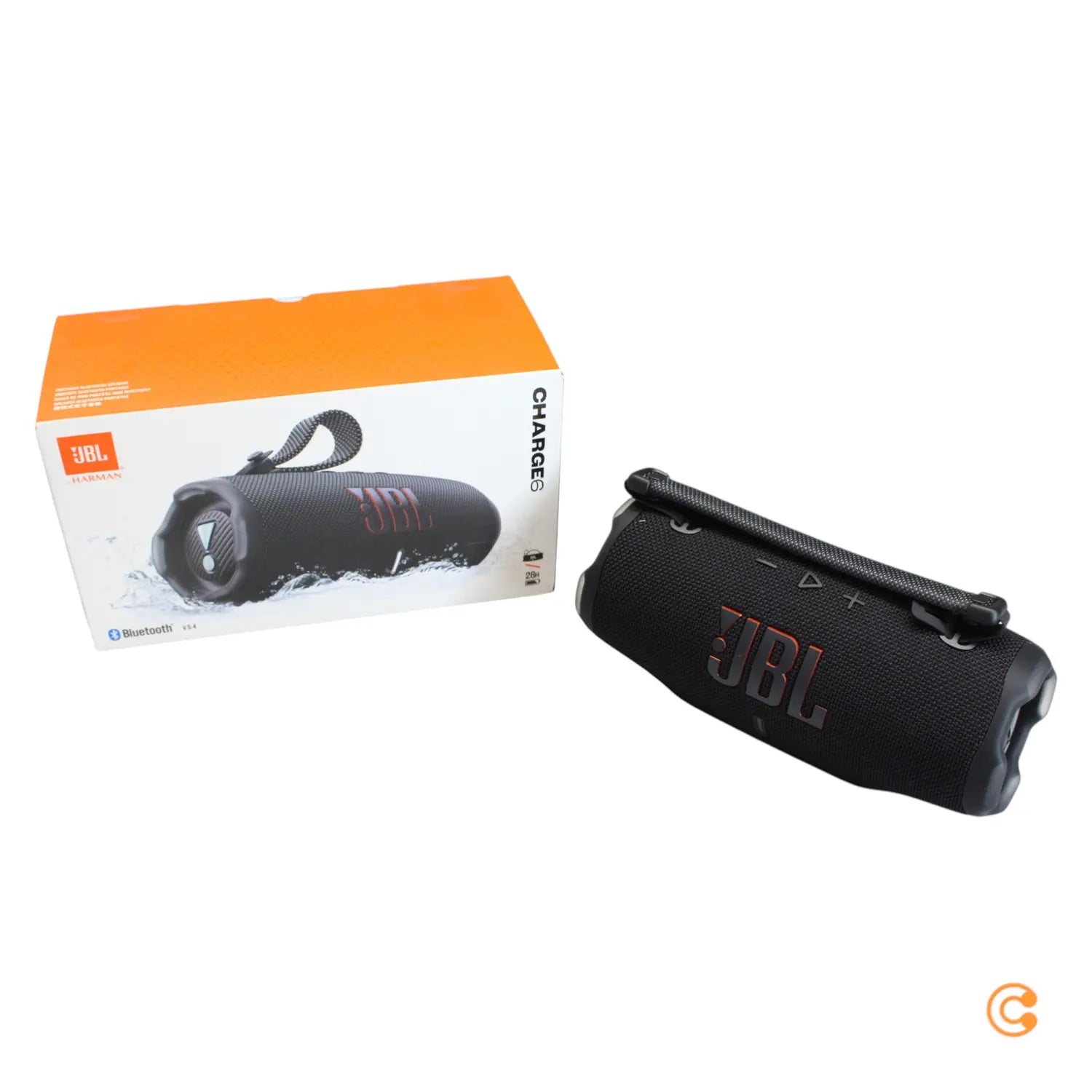 B-Ware Jbl Lautsprecher Charge 6 Box Bluetooth Speaker Tragbar Kabellos Schwarz Gurt
