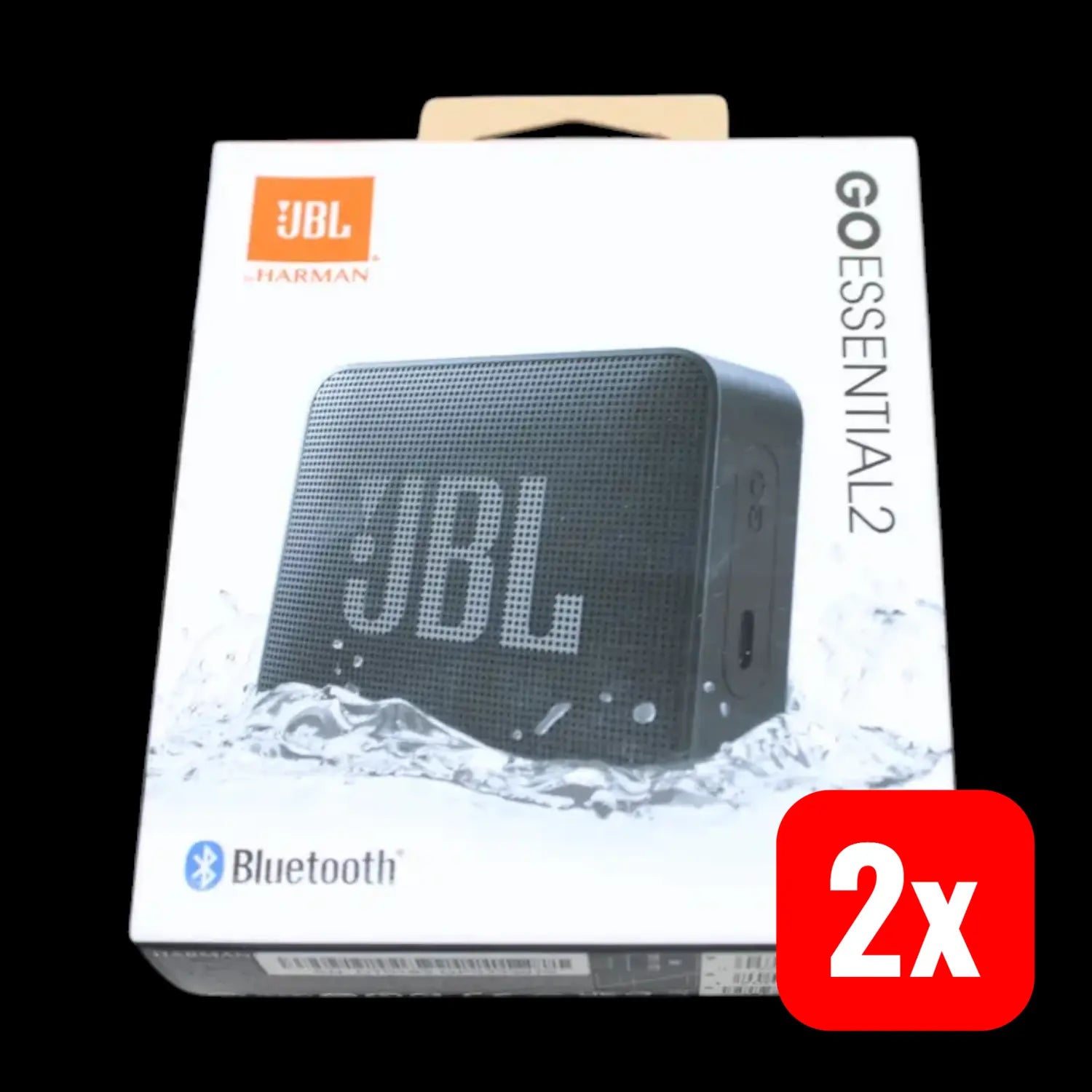 B-Ware Jbl Lautsprecher Box Bluetooth Speaker Go Essential 2 Schwarz 2 Stück