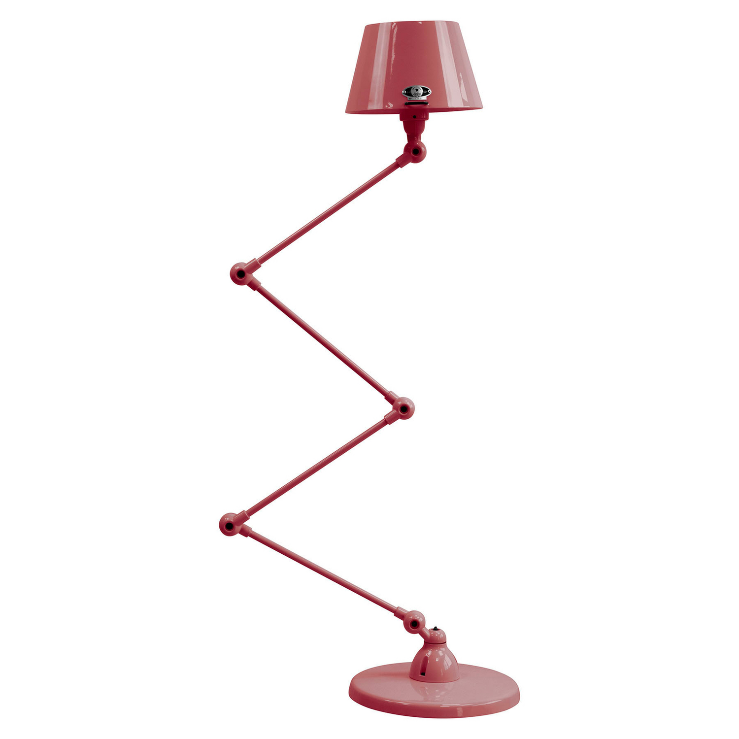 B-Ware Jieldé Aicler Aid433 Stehleuchte Lampe Leuchte 4x30cm Burgunder Siehe Text/Foto