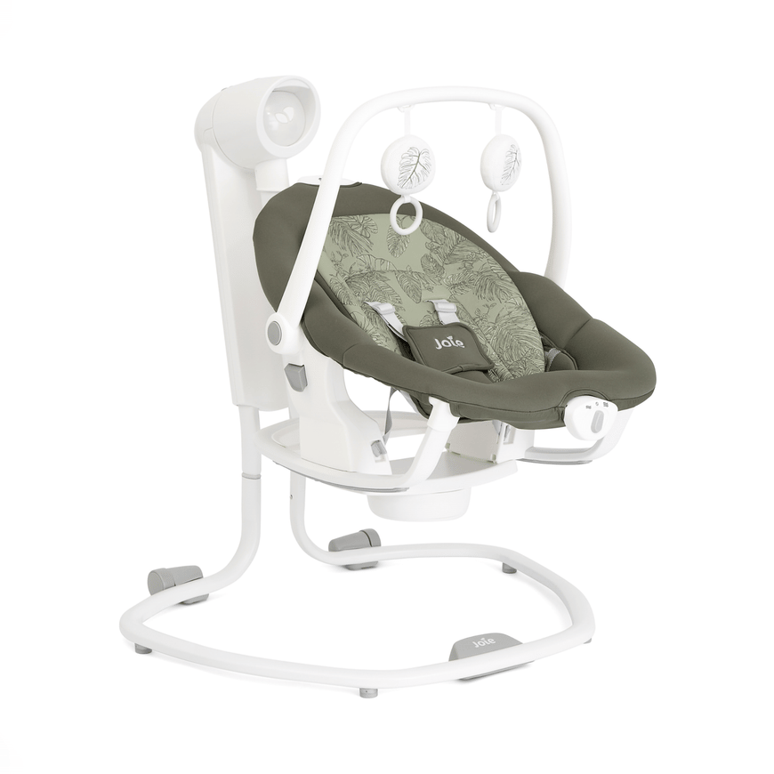B-Ware Joie Serina 2in1 Palms Wippe Babyschaukel Babywippe Neugeborene Elektrisch