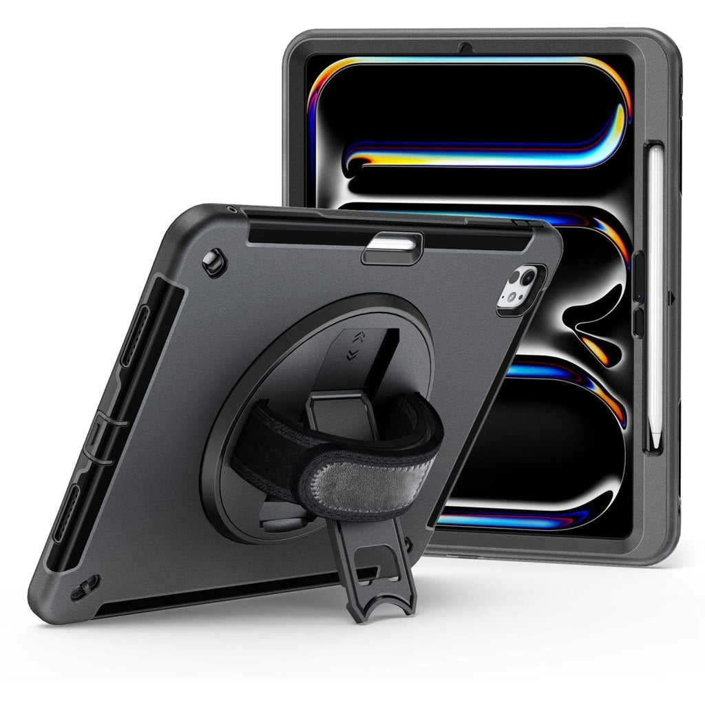 B-Ware Jt Berlin Hülle Case Kickstand Handstrap Apple I Pad Pro 13 Schwarz 2025 2024