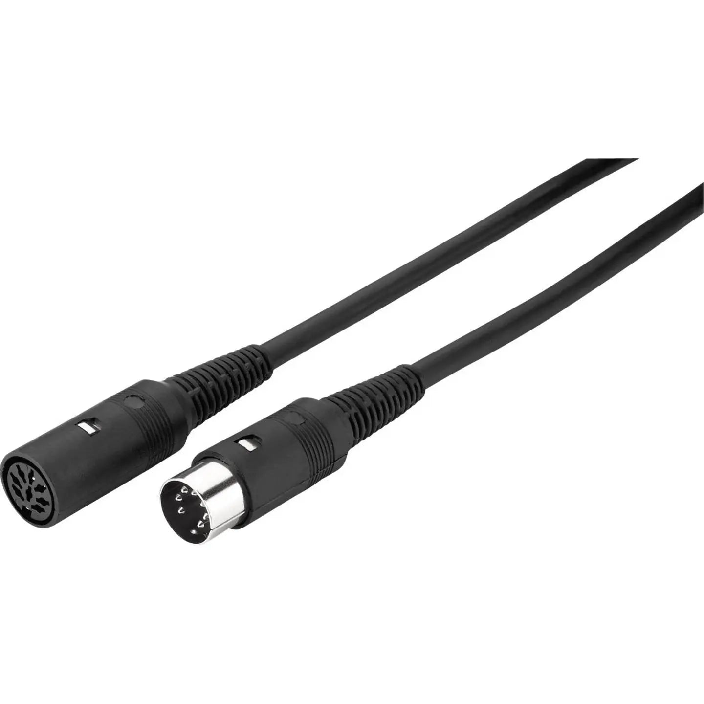 B-Ware Jts Kabel Audiokabel Midi Verlängerungskabel Verbindungskabel 20 M Schwarz