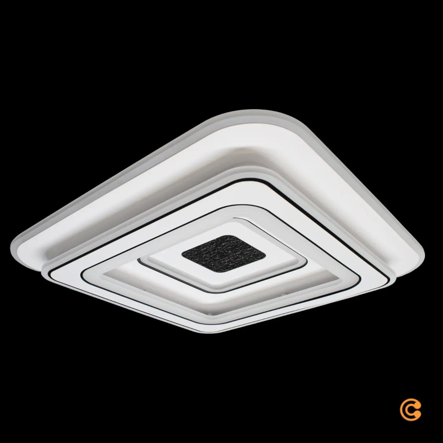 B-Ware Just Light Deckenleuchte Lampe Led Tolago Weiß Fernbedienung Dimmbar Cct 49 Cm
