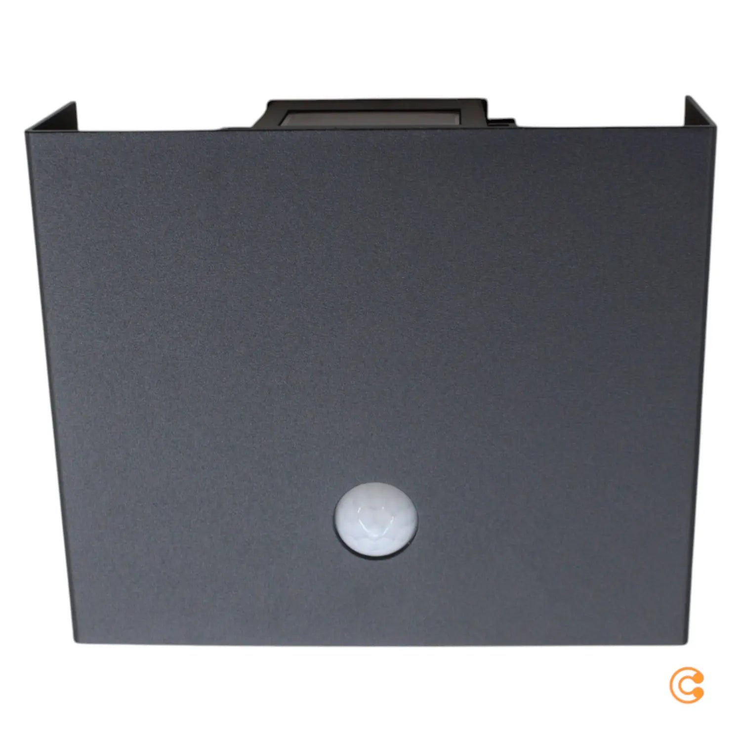 B-Ware Just Light Aussenleuchte Wandleuchte Led Sensorlampe Akku Schwarz Aluminium Usb