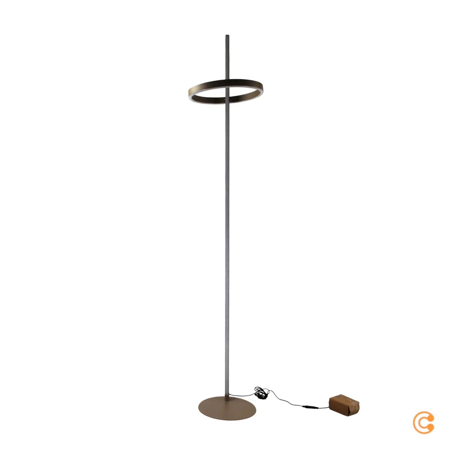 B-Ware Just Light Stehlampe Stehleuchte Led Ritus Sand Dimmer Eisen Warmweiß Touch