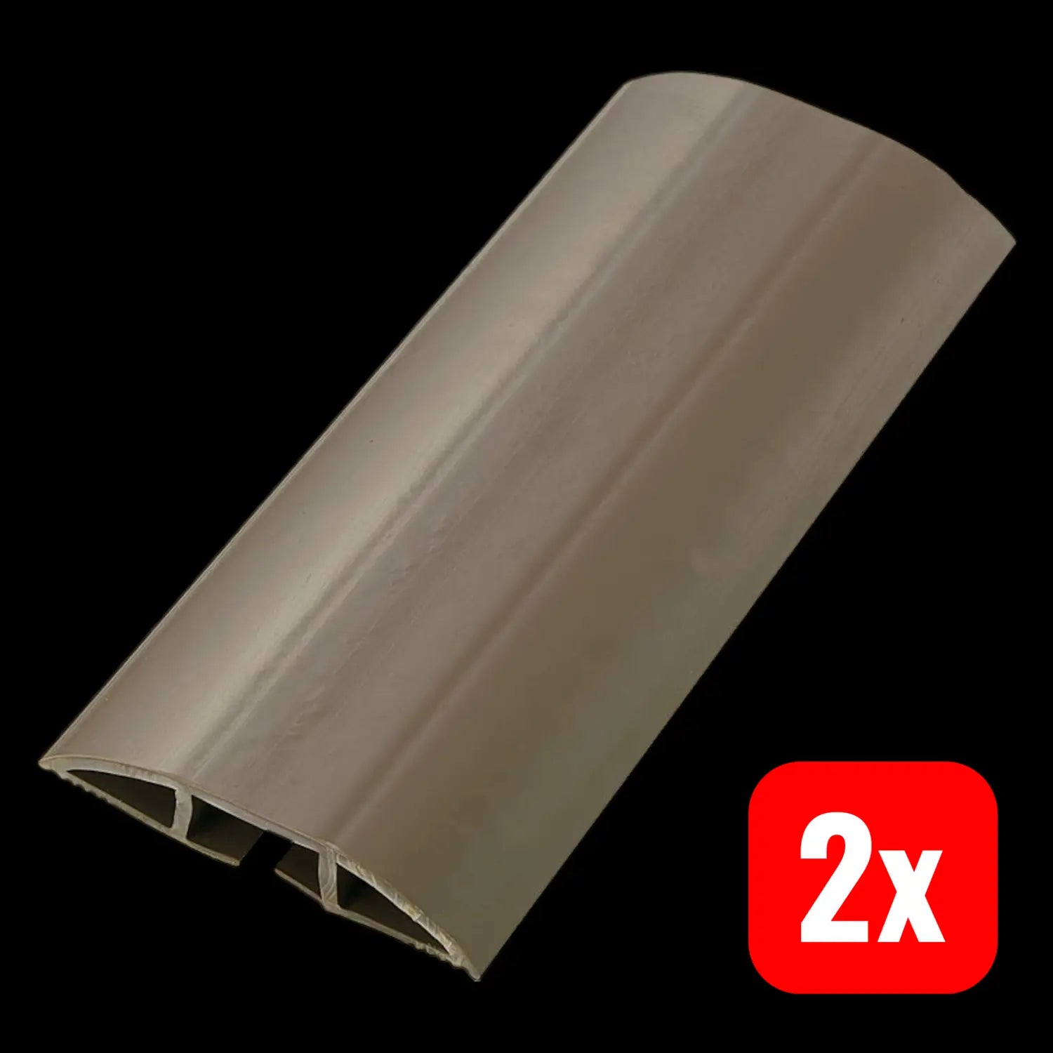 B-Ware Tru Components Kabelbrücke Pvc Anzahl Kanäle 1 Braun 1830 Mm 2 Stück