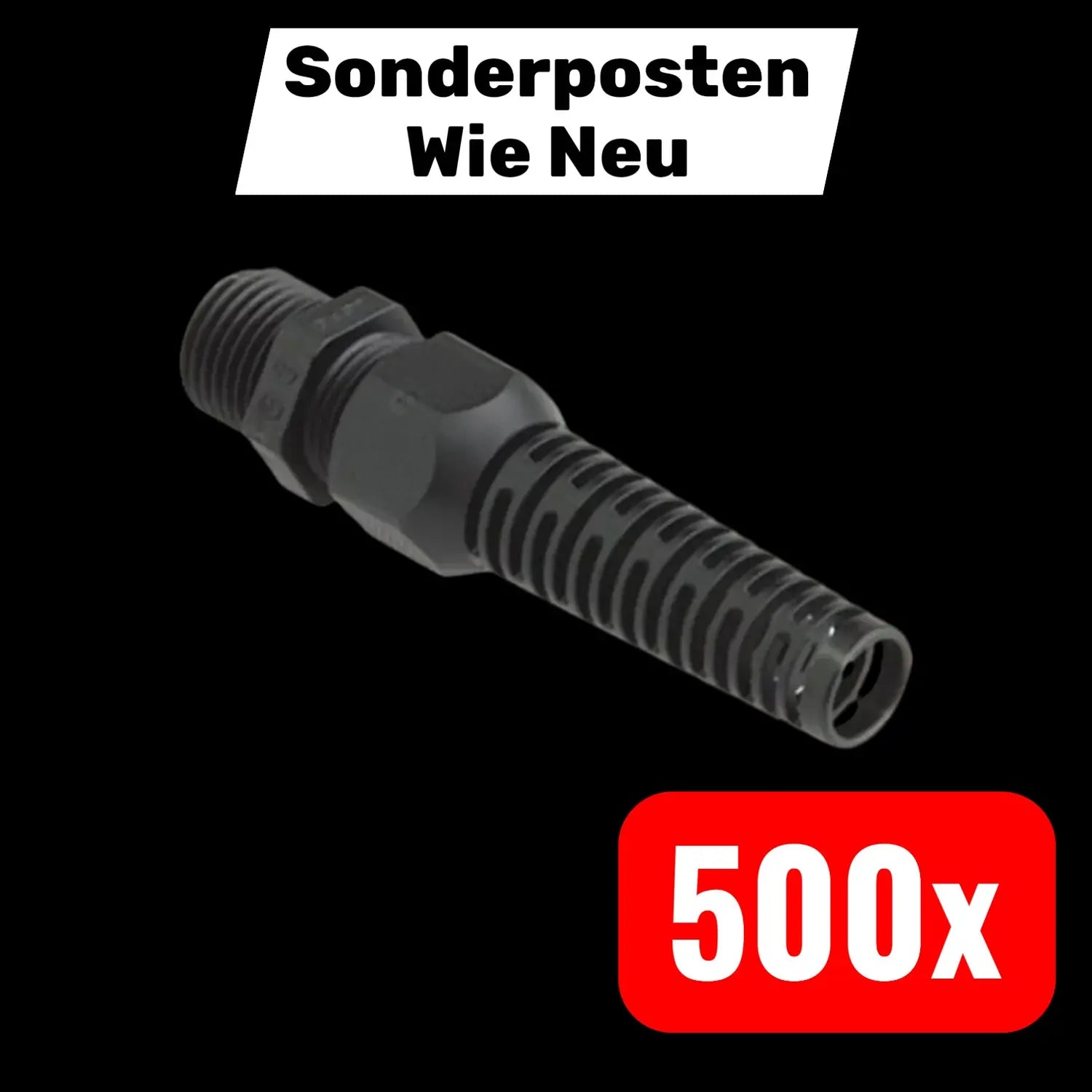 B-Ware Kaiser Kabelverschraubung Tülle M16 Kunststoff Kabeldurchmesser 500 Stück