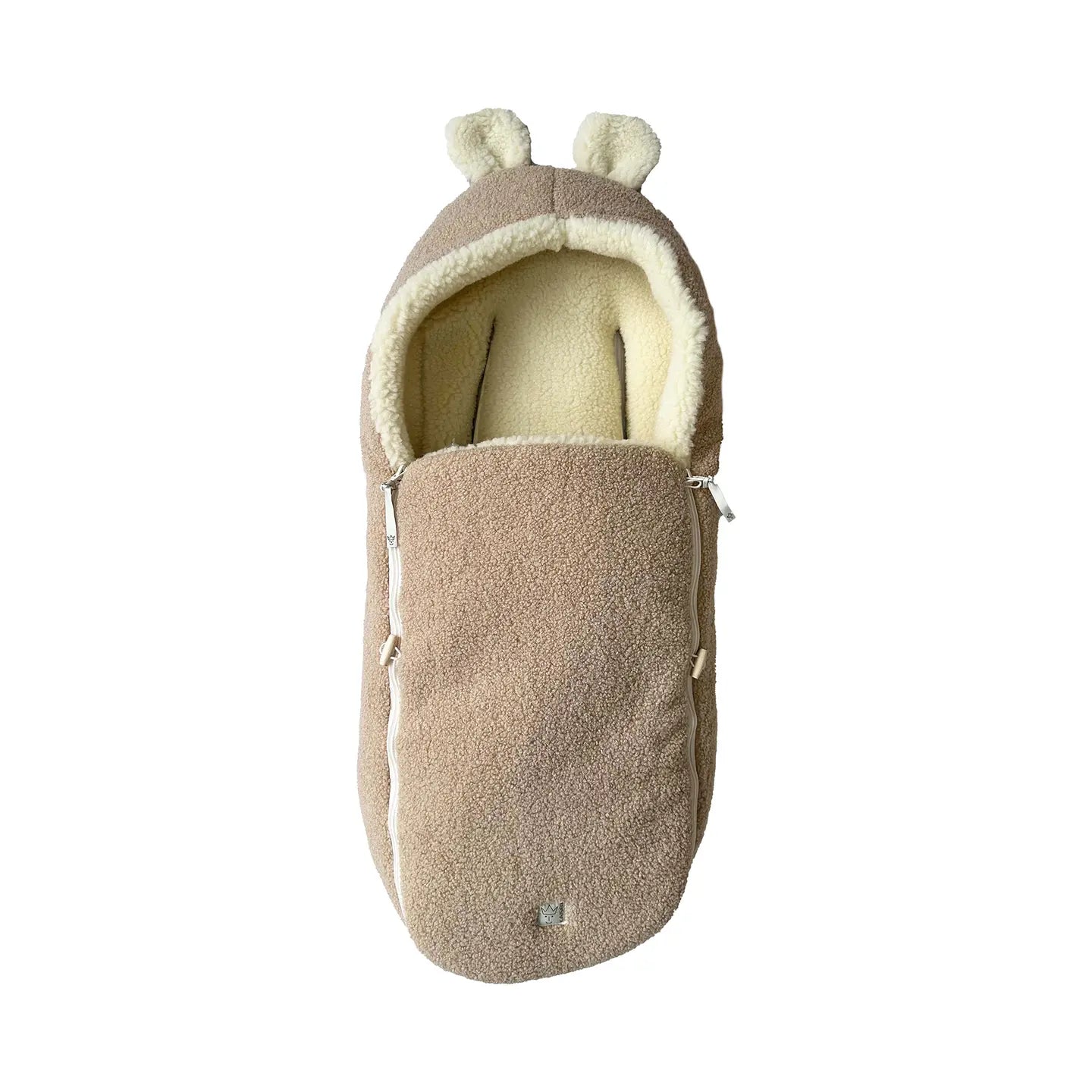 B-Ware Kaiser Hukky Babyschalen Fußsack Babyschale Warm Sand 24 Sand Babyschale Warm