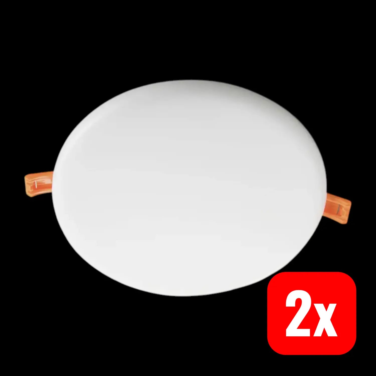 B-Ware Kanlux Led Einbauleuchte Deckenstrahler Arel Led Weiß Innenbeleuchtung 2 Stück