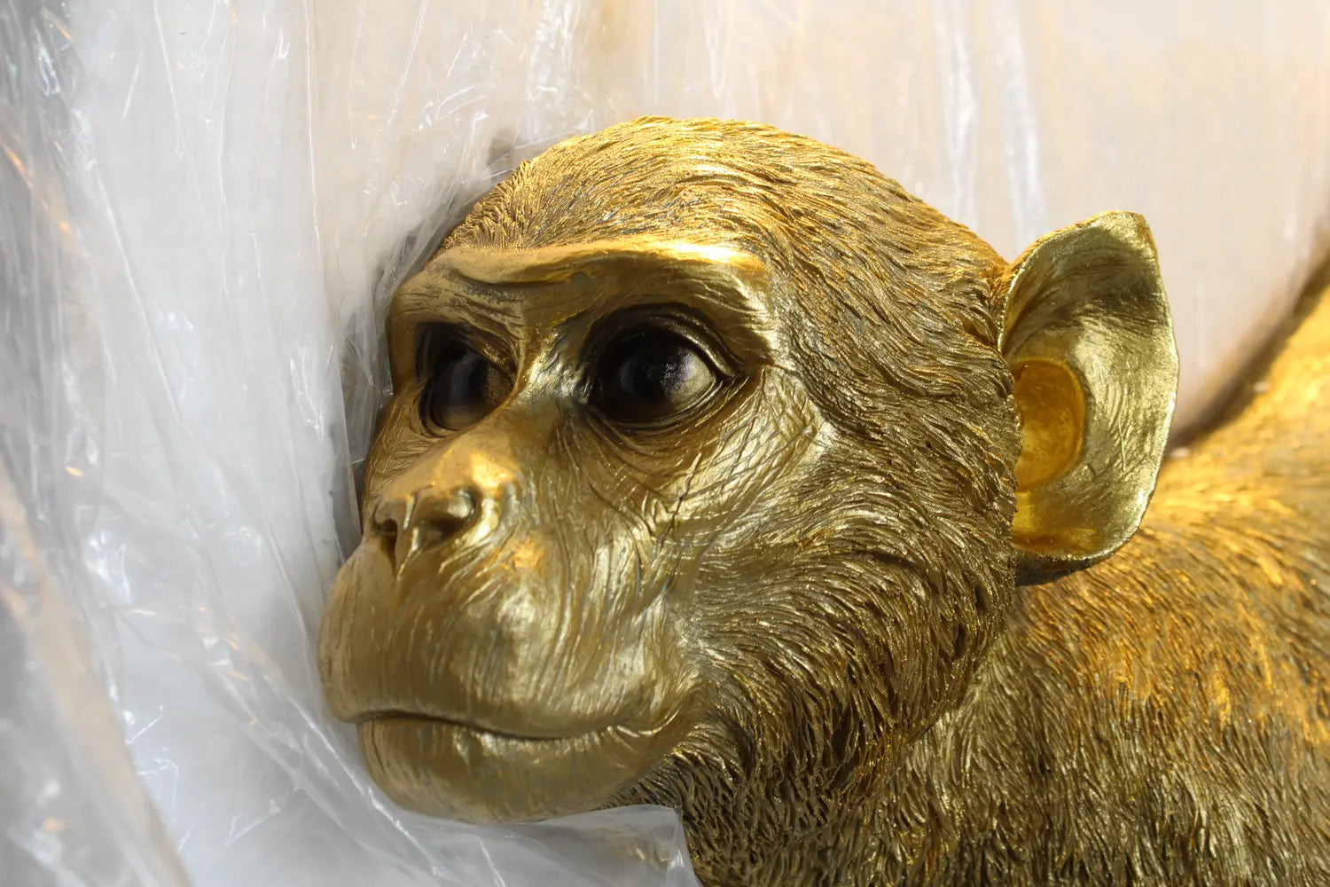 C-Ware Kare Bodenleuchte Stehlampe Monkey Dance Gold Kunstharz Lampe Siehe Text/Fotos