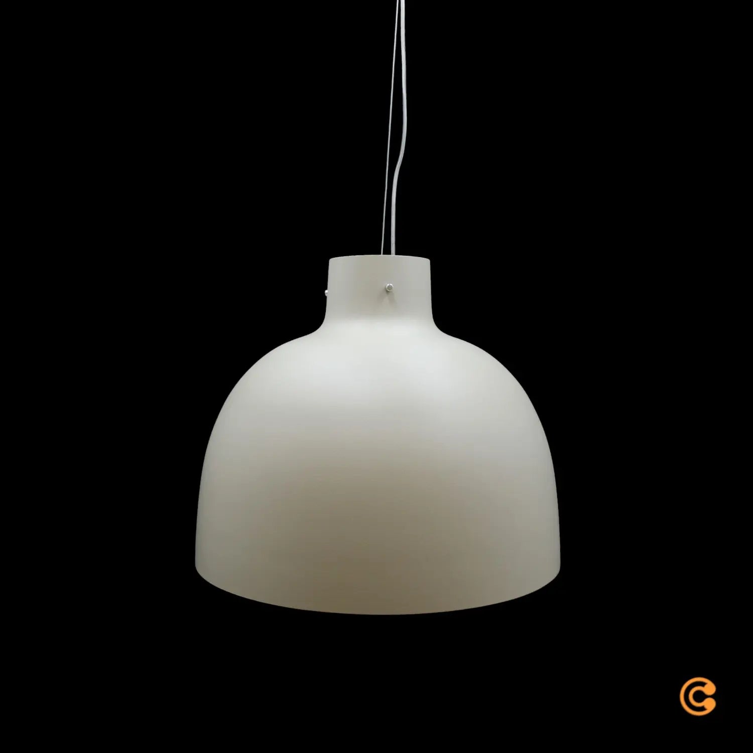 B-Ware Kartell Hängeleuchte Pendelleuchte Bellissima Lampe Taupe Matt Polymer E27 Led