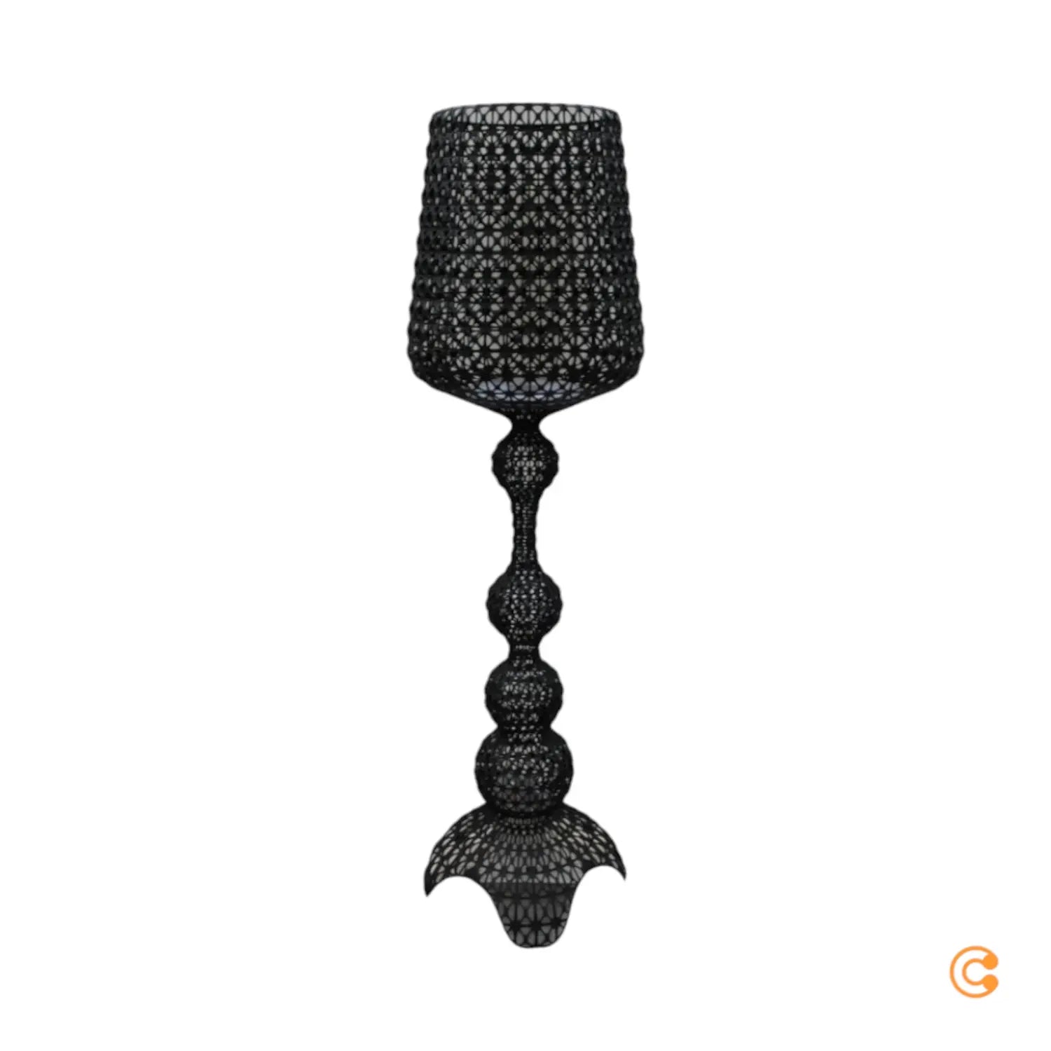C-Ware Kartell Kabuki Led Stehlampe Stehlampe Standleuchte Schwarz Siehe Text/Foto