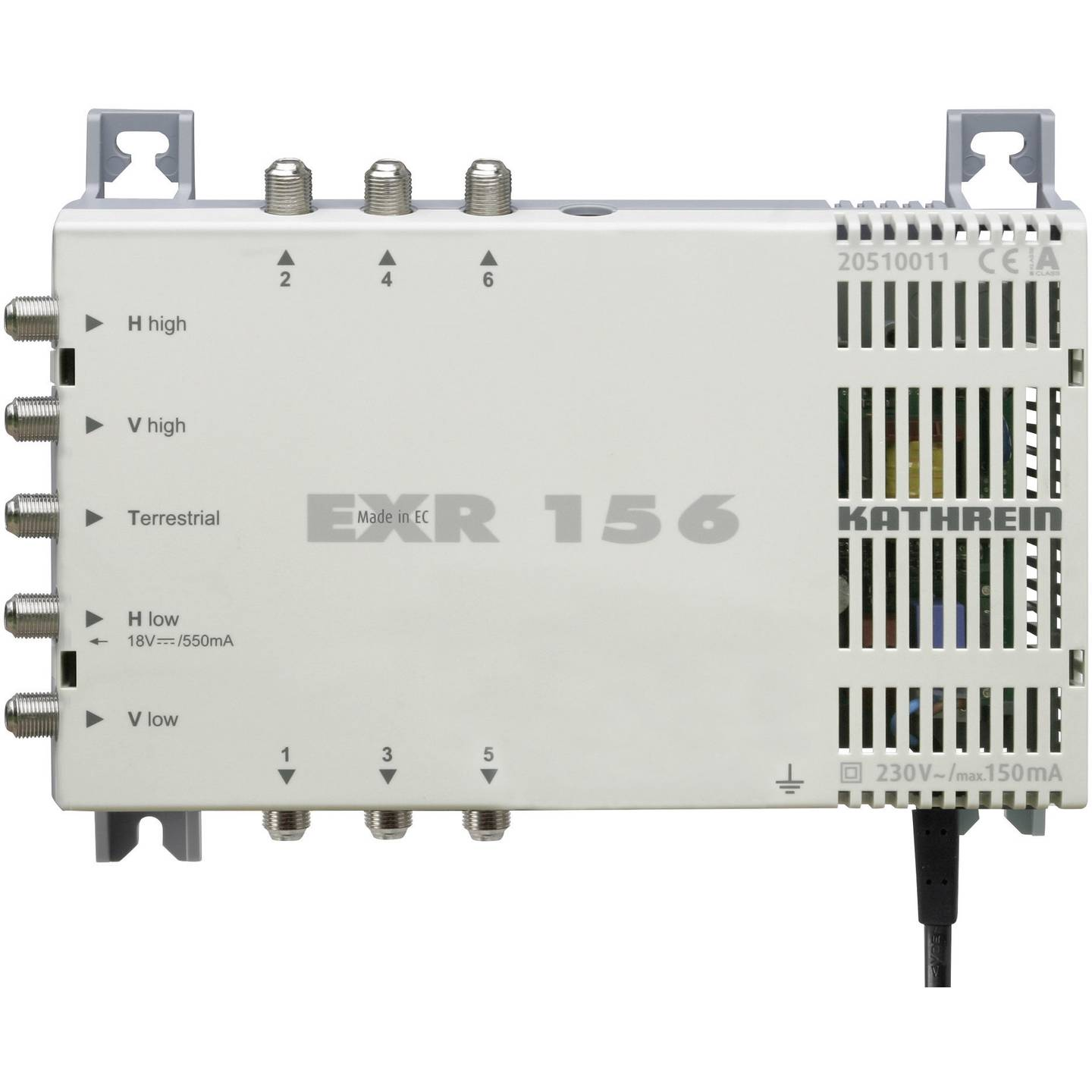 B-Ware Kathrein Exr156 Multischalter Verteiler Sat Multischalter 5 Eingänge Schalter