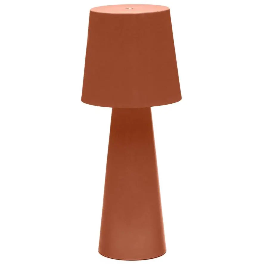 B-Ware Kave Home Tischleuchte Lampe Led Groß Terrakotta Metall Ip54 Dimmbar Akku