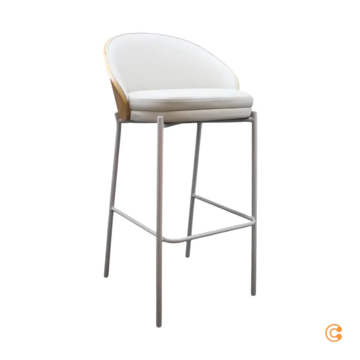 B-Ware Kave Home Hocker Sitzbank Kunstleder Beige Eamy Polsterhocker Siehe Text/Foto