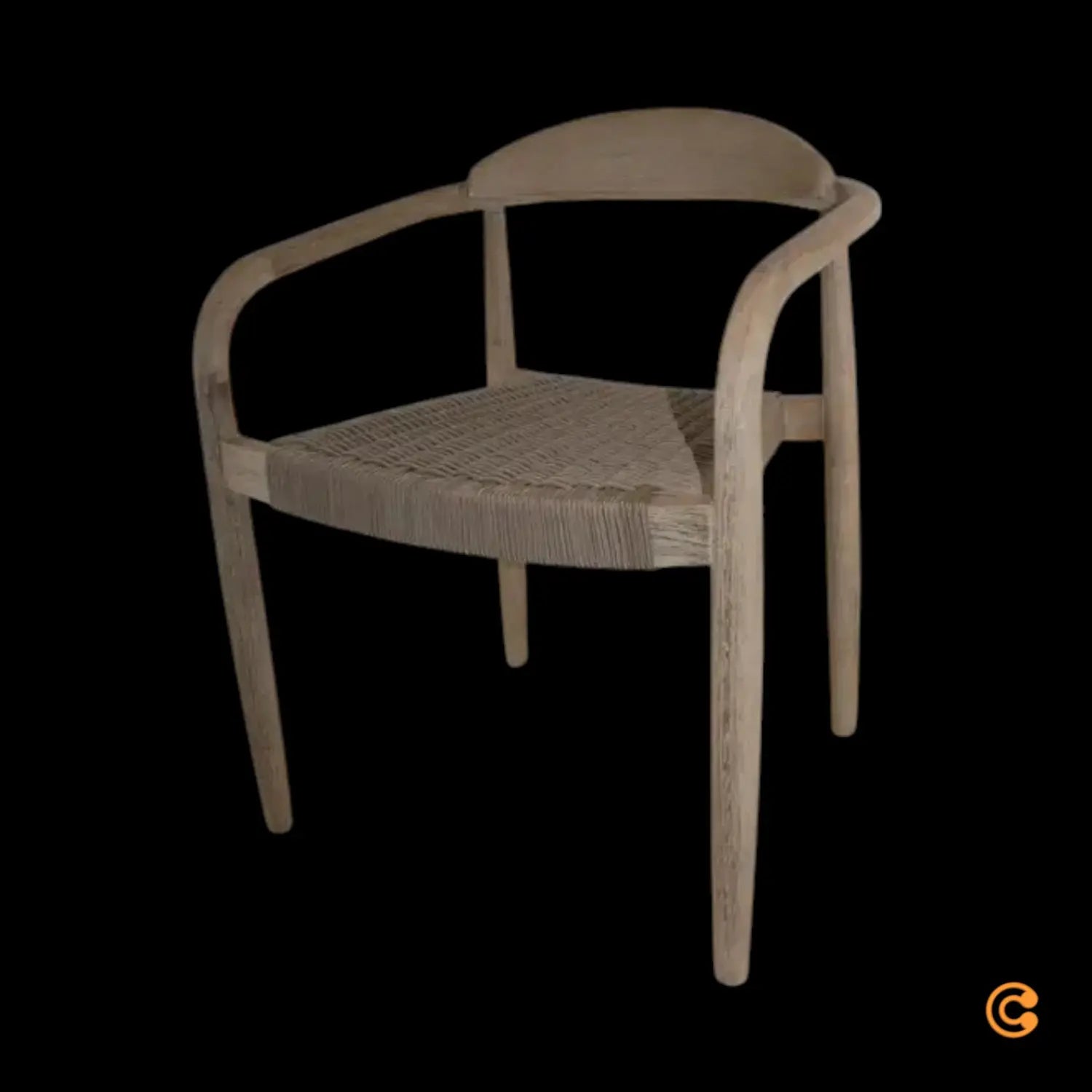 B-Ware Kave Home Nina Stuhl Sitzmöbel Gartenstuhl Akazienholz Beige Siehe Text/Foto