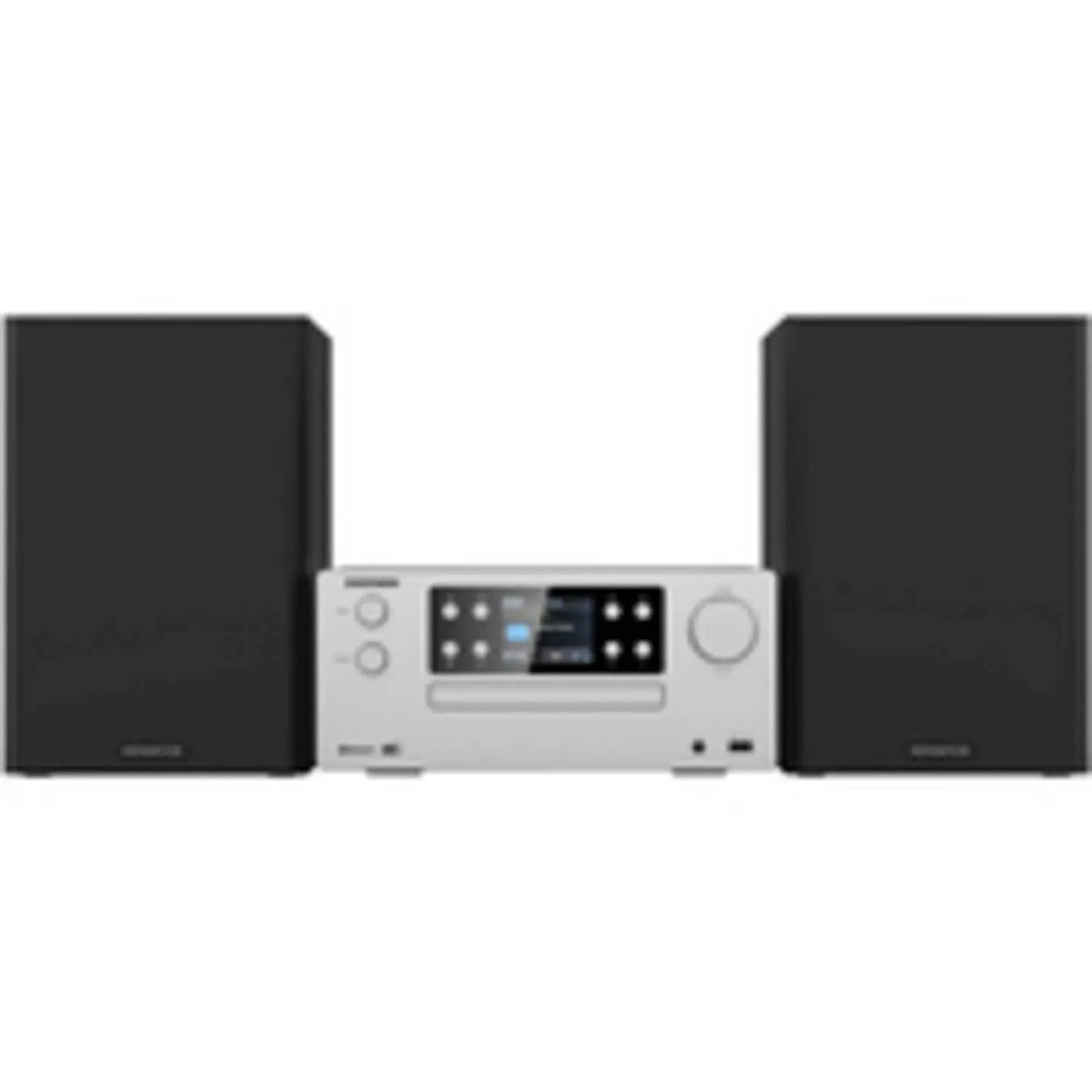 B-Ware Kenwood Stereoanlage Kompaktanlage Micro Hi Fi System Cd Player Dab Usb Silber