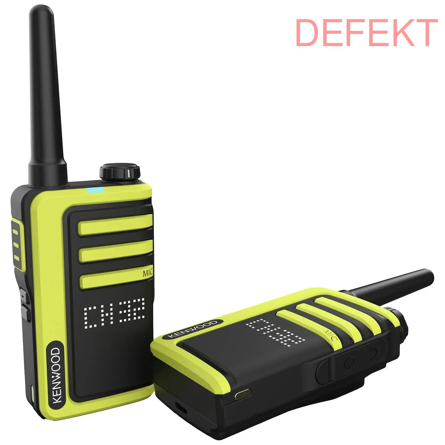 D-Ware Kenwood Pmr Handfunkgerät Funkgerät Walkie Talkie Ubz Lj9 Set 2er Defektware