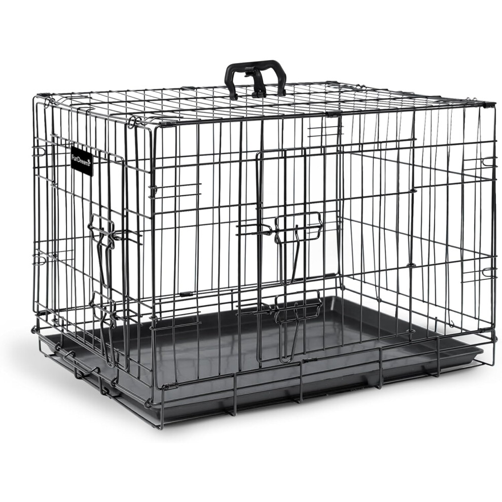 B-Ware Keplin Furdreams Hundebox Hundekäfig Hundekäfig Größe L 2 Stück