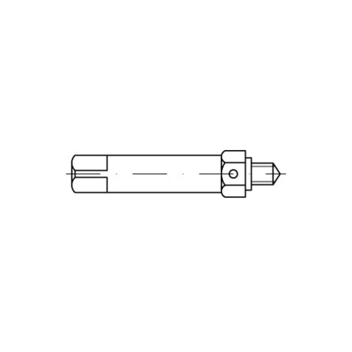 B-Ware Kerb Konus Ensat Muttern Eindreher Werkzeug M10 Stahl Handmontage Typ610