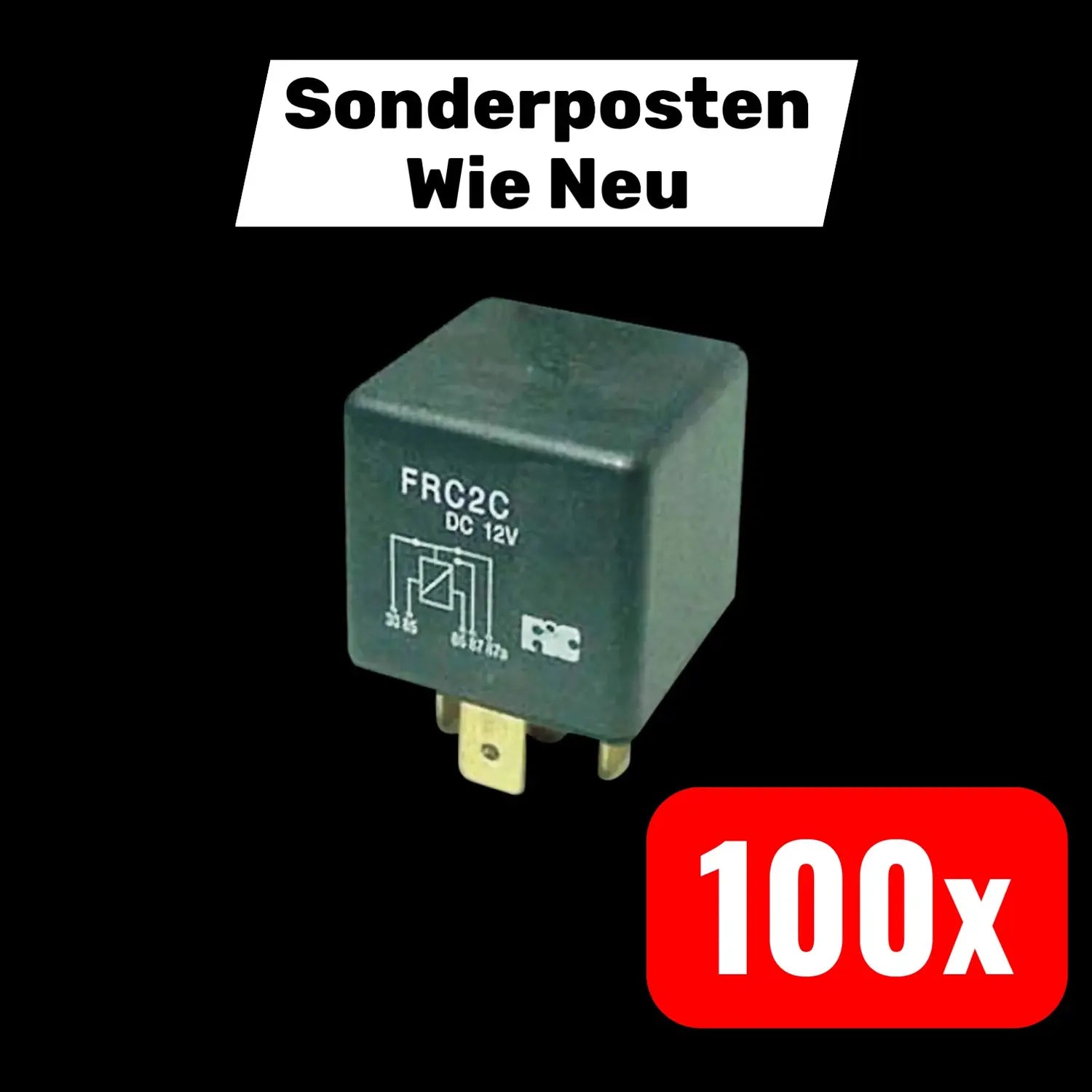 B-Ware Fi C Kfz Relais Schaltrelais Frc2 C 1 Dc12 V 12 V 50 A 1 Wechsler 100 Stück