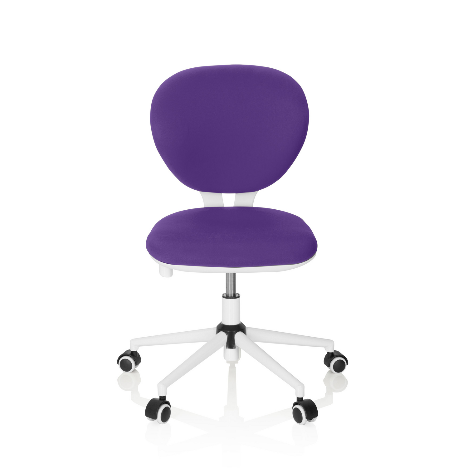 B-Ware Hjh Office Kinderstuhl Schreibtischstuhl Stuhl Kinderzimmer Stoff Lila Kid Vivo