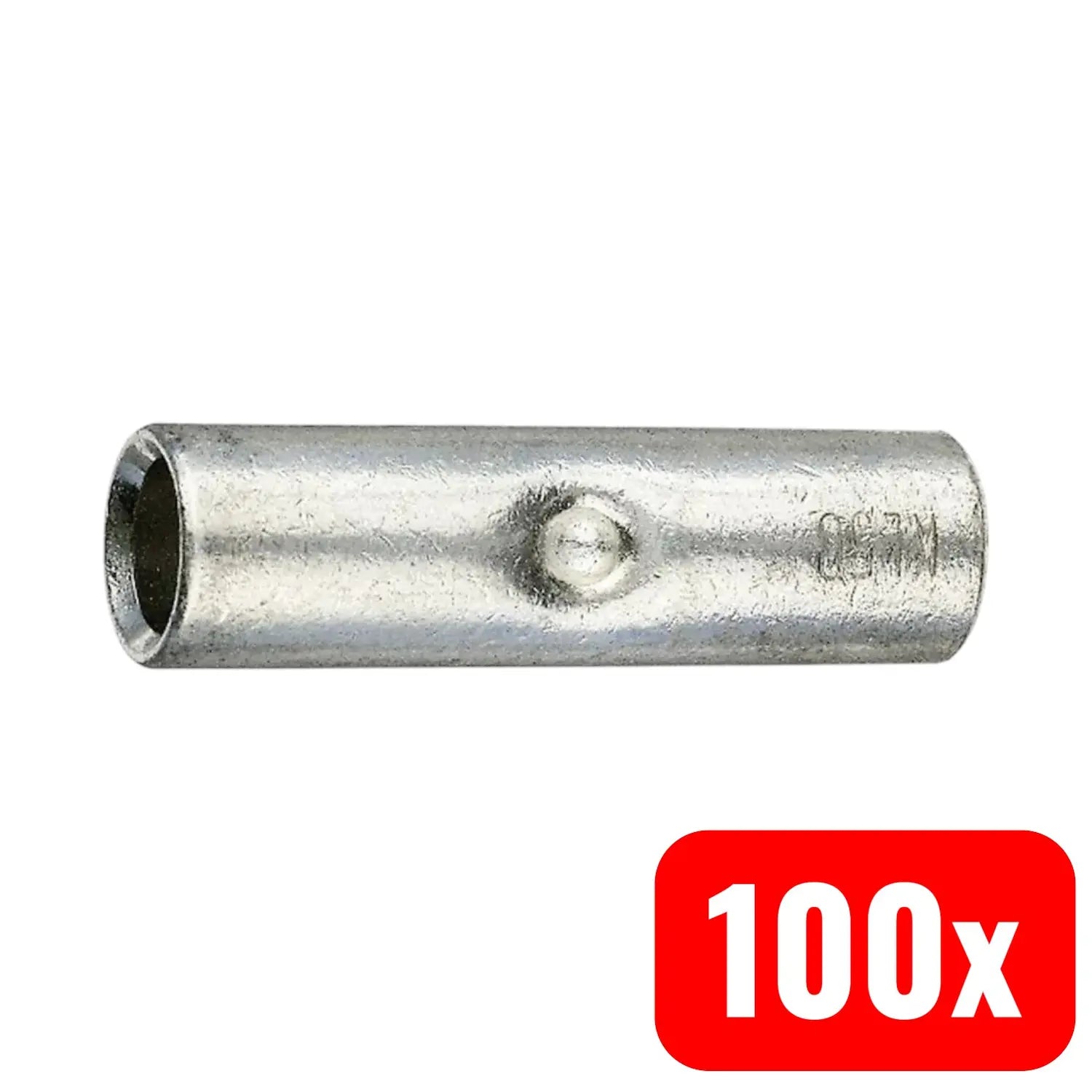 B-Ware Klauke Stoßverbinder 22 R Verbinder Muffe Unisoliert Kupfer 10mm² 100 Stück