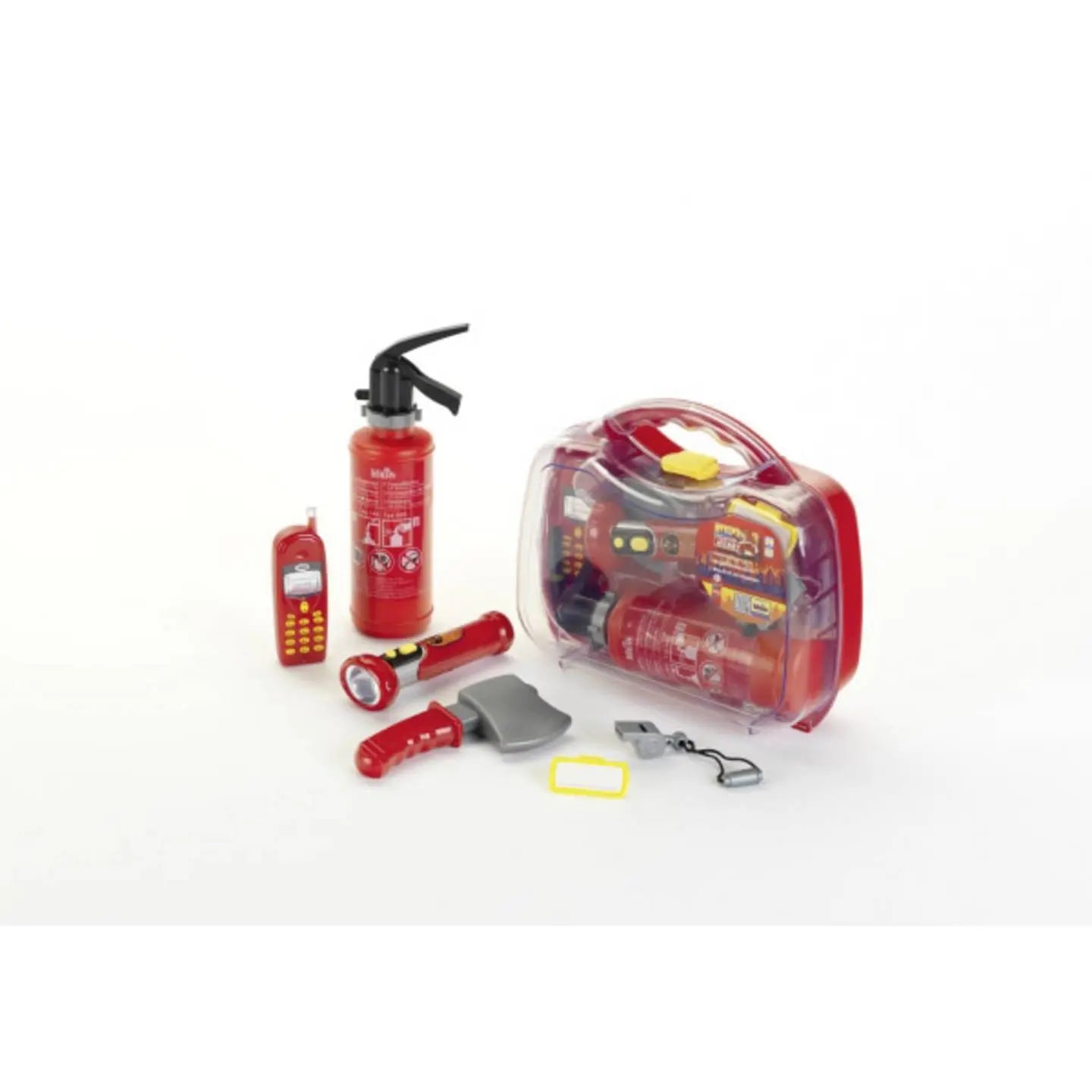 B-Ware Klein Theo Spielzeug Set Koffer Feuerwehrkoffer Feuerwehr Kinder Rollenspiel