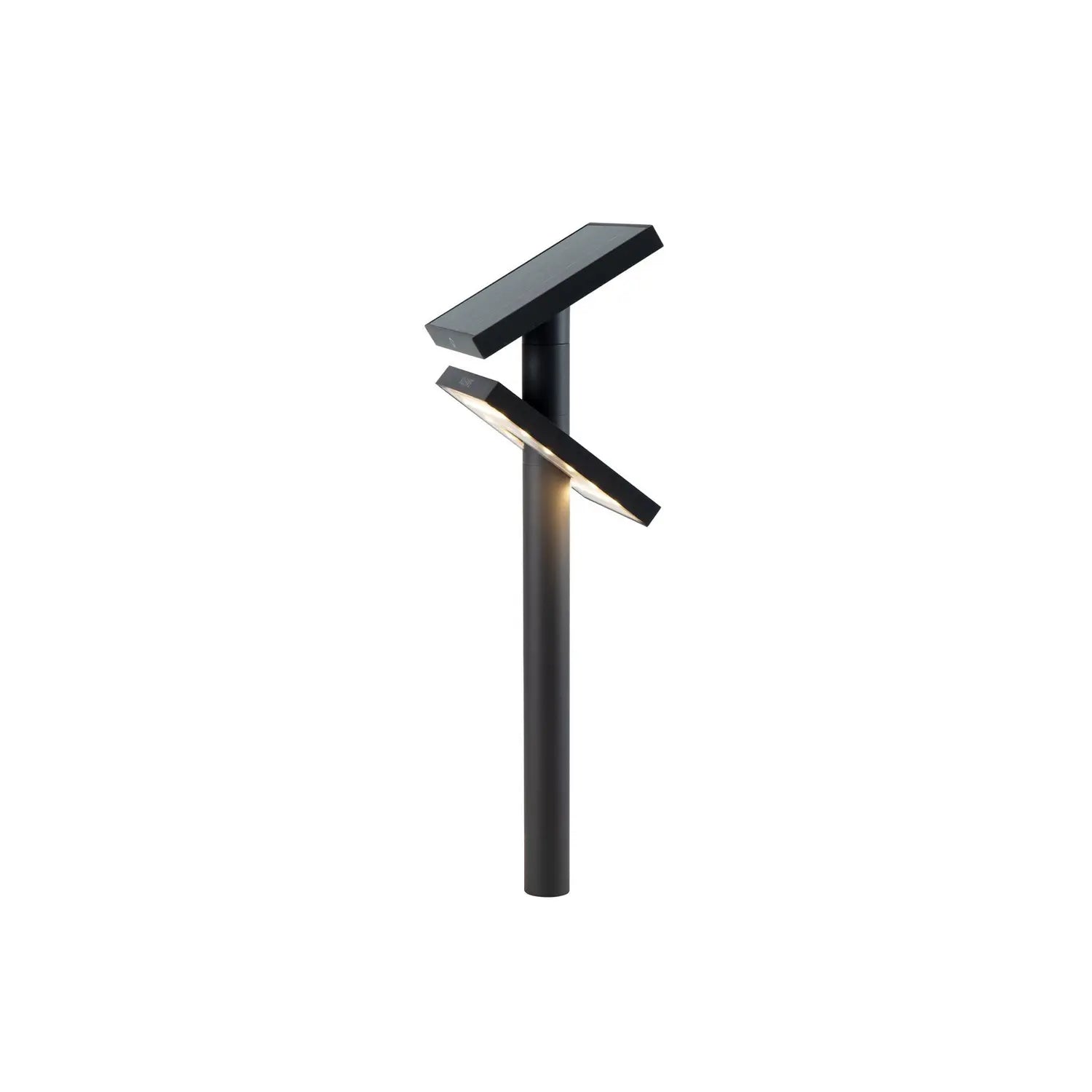 B-Ware Klewe Led Solarlampe Heliostepper Außenleuchte Anthrazit Erdspieß Ip65 Lampe