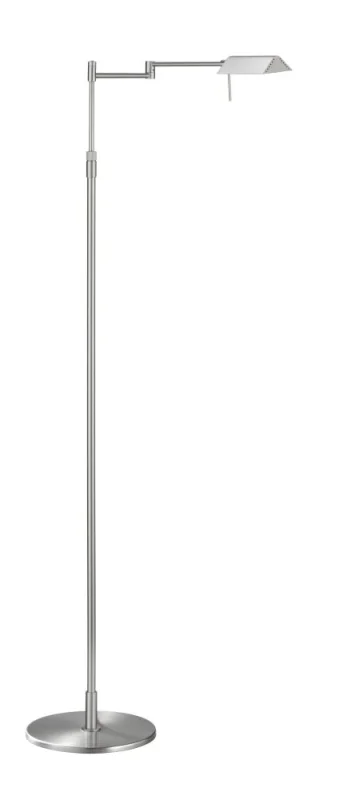 B-Ware Knapstein Led Stehleuchte Stehlampe Finn Chrom Dimmbar Siehe Text/Foto