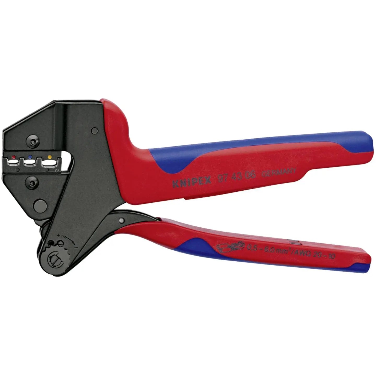 B-Ware Knipex Crimpzange Presszange Systemzange Kabelschuhe Steckverbinder Werkzeug