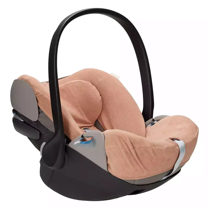 B-Ware Koeka Babyschalenbezug Schonbezug Autositz Soft Earth Baumwolle Stretch