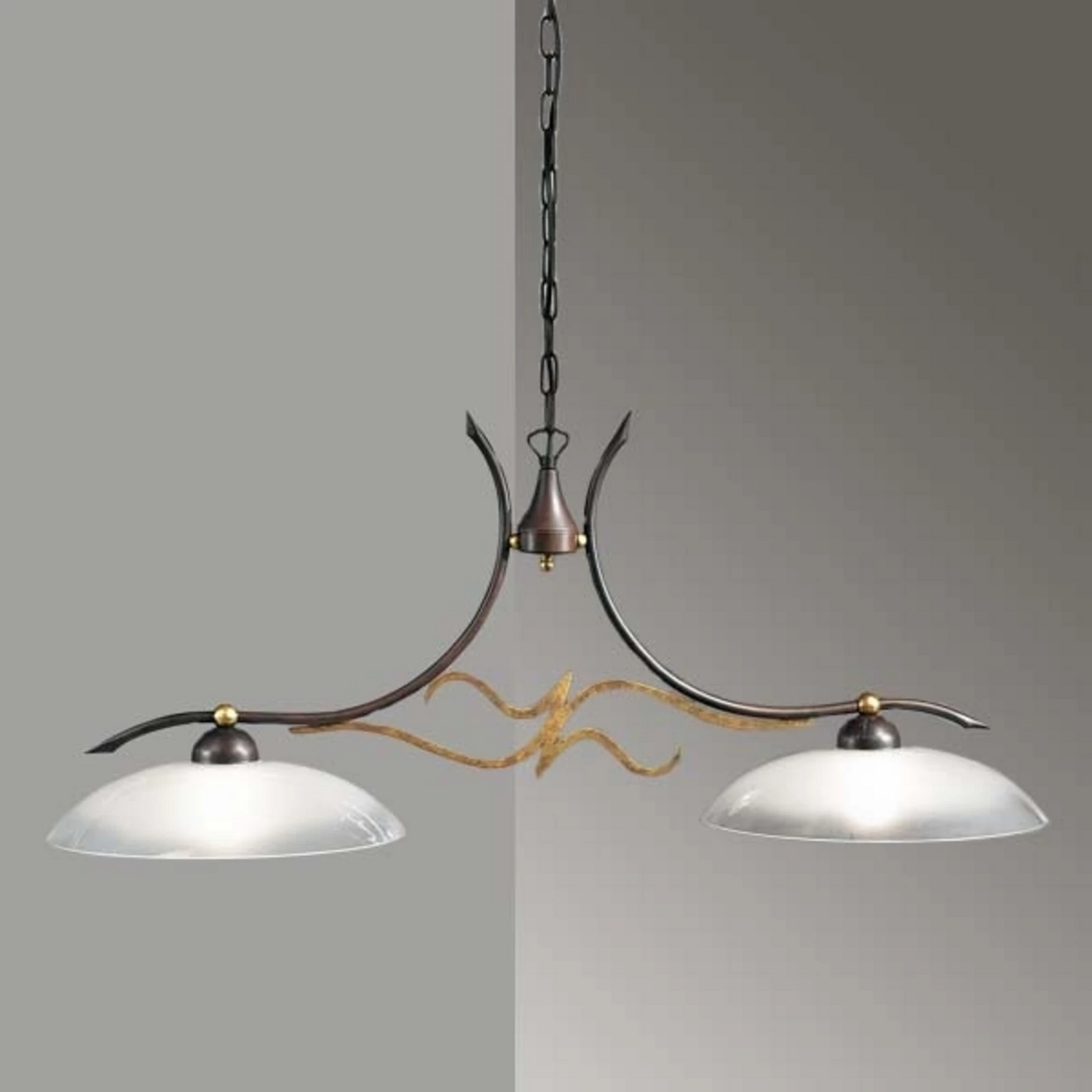B-Ware Kögl Amabile Rost/Gold Hängeleuchte Hängelampe Leuchte Lampe Pendelleuchte