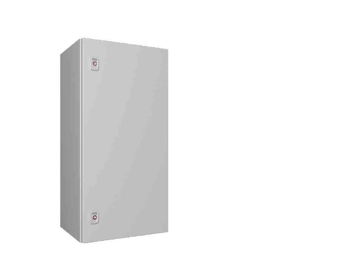 B-Ware Rittal Ax Schaltschrank 400x800x300 Leergehäuse Stahlblech Sicherungen Lichtgrau