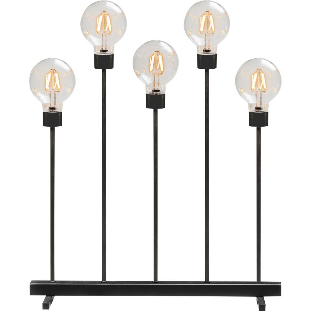 B-Ware Konstsmide 3963 710 Tr Led Szenerie Bernstein Led Lampe Schwarz Eek F Dimmbar