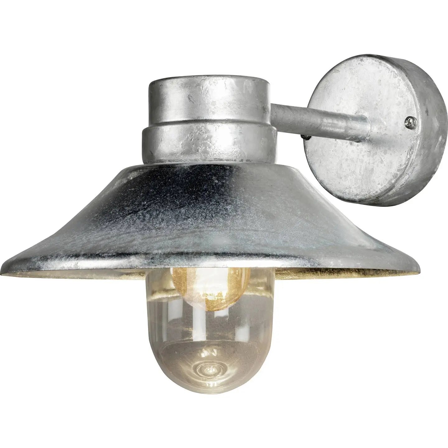 B-Ware Konstsmide Außenwandleuchte Wandleuchte Vega Außenlampe Galvanisiert