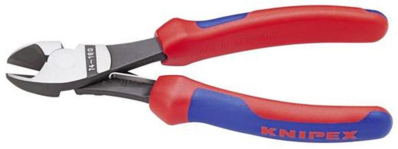 B-Ware Knipex Werkstatt Kraft Seitenschneider Zange Mit Facette 180 Mm 3 Stück