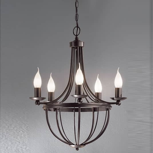 B-Ware Kögl Kronleuchter Azienda Pendeleichte Hängeleuchte Deko Deckenlampe E14 5 Flg