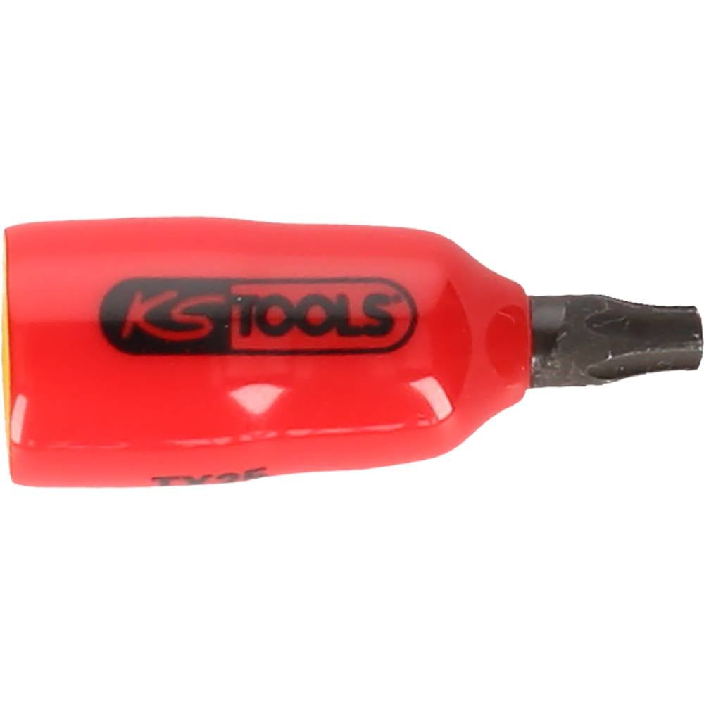 B-Ware Ks Tools 1172471 Bit Stecknuss Einsatz Torx T8 Schutzisolierung 1/4 Zoll 45mm