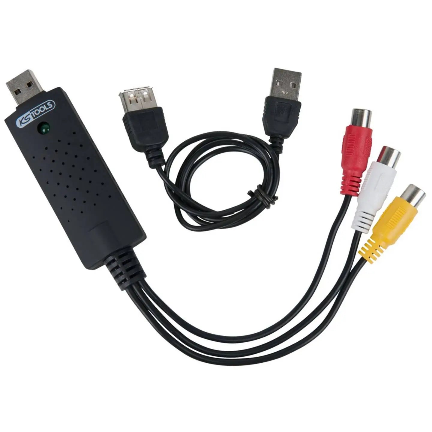 B-Ware Ks Tools Video Grabber 550.8603 Aufnahmegerät Grabber Videoaufnahmegerät 135 G