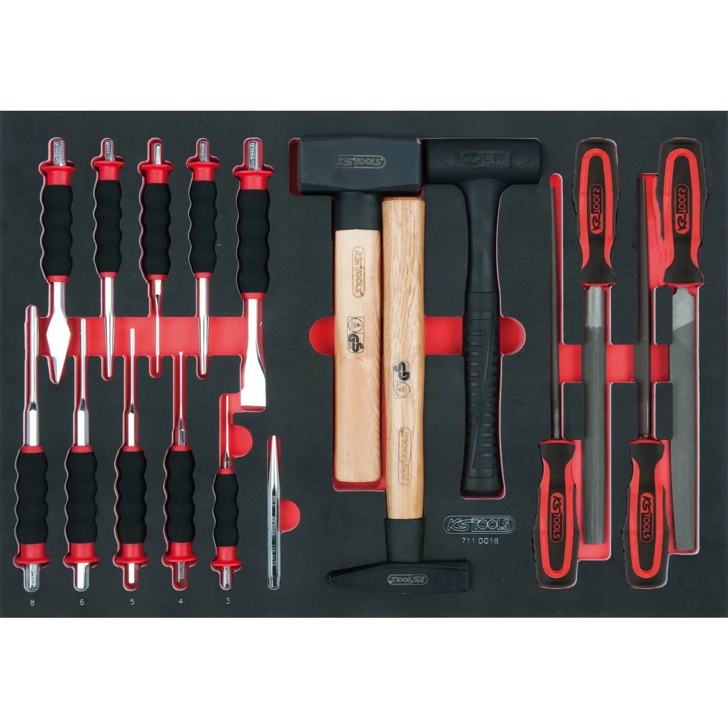 B-Ware Ks Tools Werkzeugset Systemeinlage Werkzeugkoffer Schaumstoff Satz