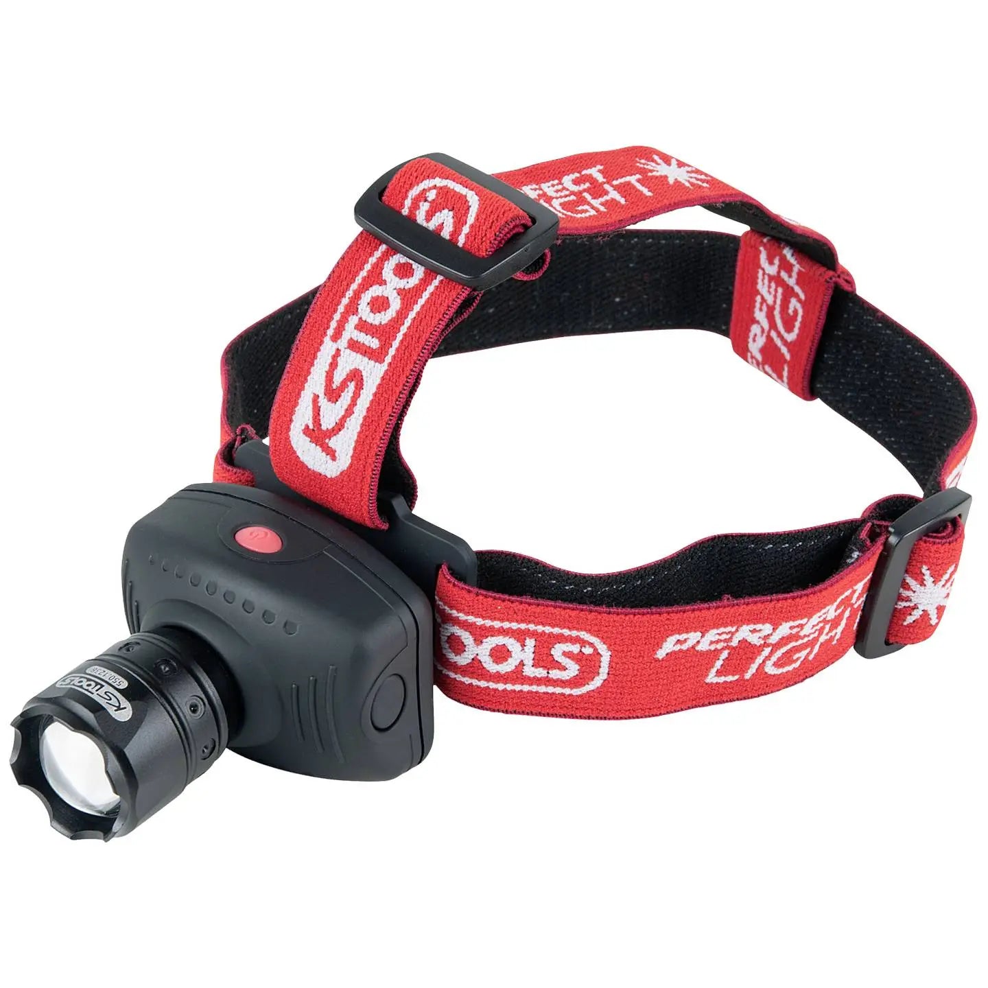 B-Ware Ks Tools Stirnlampe Kopflampe Led Perfect Light Fokus Rot Batterie 140 Lm