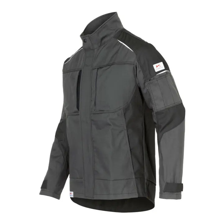 B-Ware Kübler Jacke Arbeitsjacke Activiq Baumwolle Polyester Anthrazit Schwarz 3 Xl