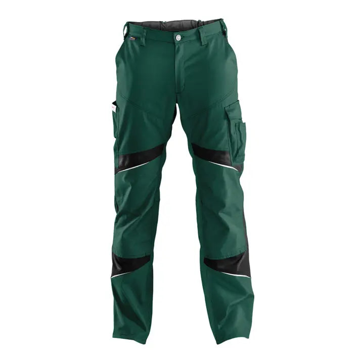 B-Ware Kübler Hose Arbeitshose Bundhose Activi Q 2350 Moosgrün Schwarz Cordura Größe 50