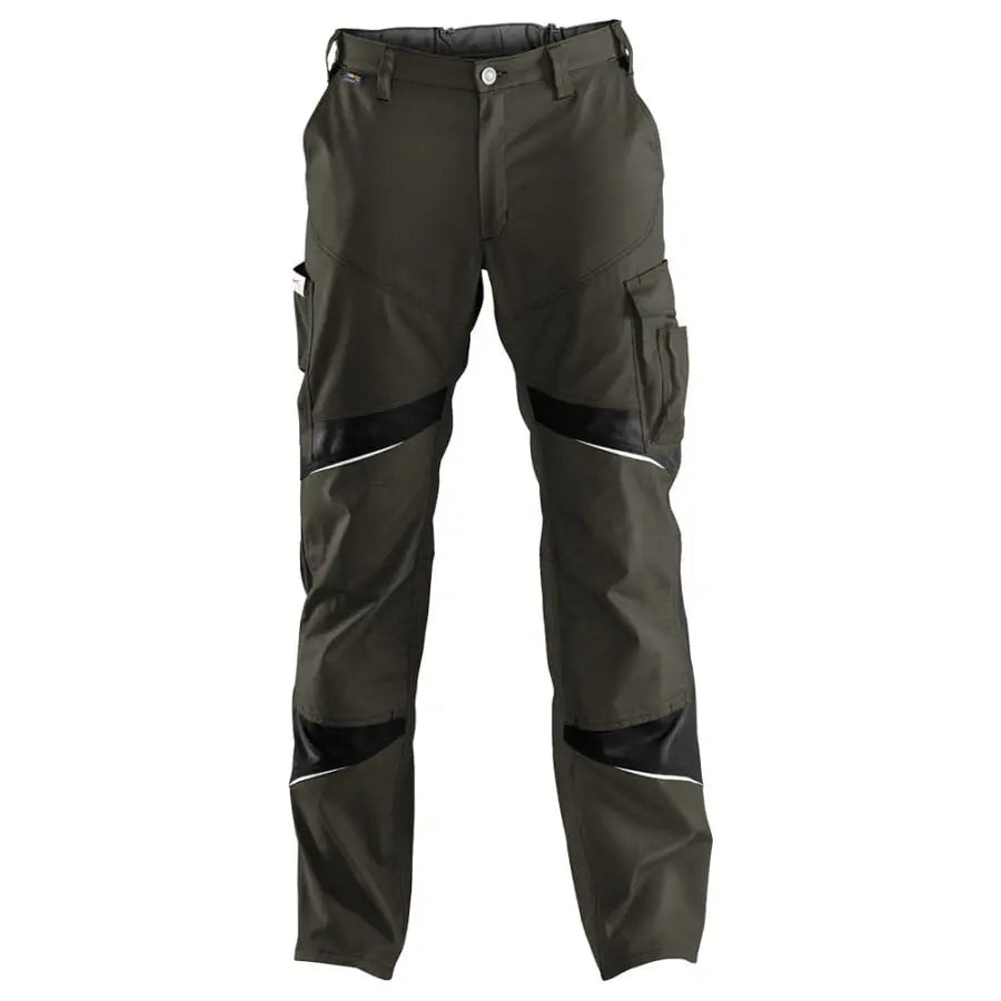 B-Ware Kübler Latzhose Arbeitshose Activi Q Hose Form 2350 Oliv Schwarz Größe 106